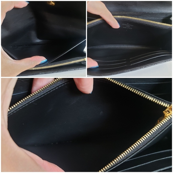 *SOLD* Authentic Pre-owned Louis Vuitton Quilted Portefeuille Capucines Wallet - Picture 9 of 14